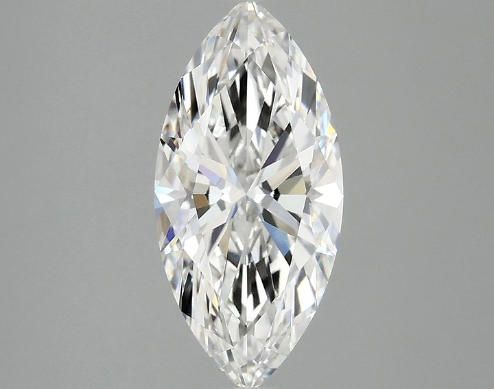 1.99 Carat Marquise Shaped Excellent Cut VVS2 IGI Certified Lab Grown Diamond
