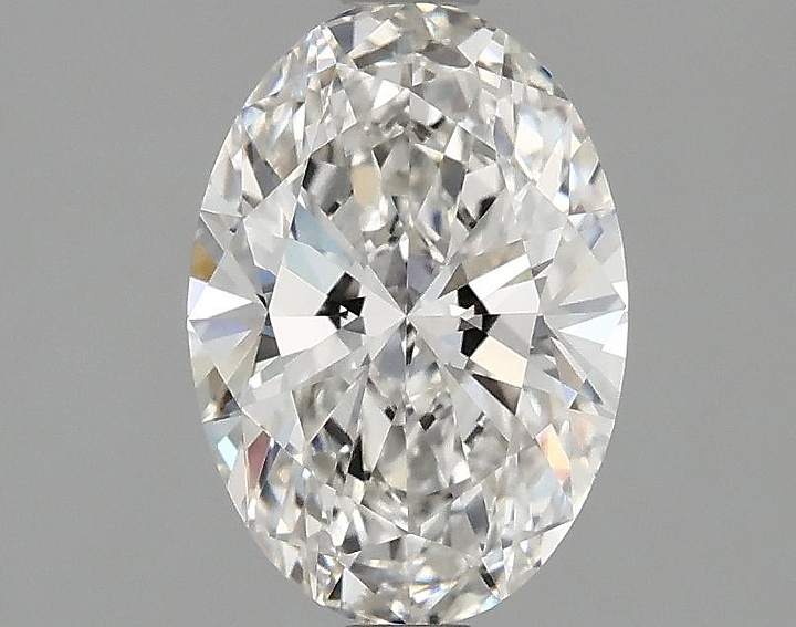 1.52 Carat Oval Shaped Ideal Cut VVS2 IGI Certified Lab Grown Diamond