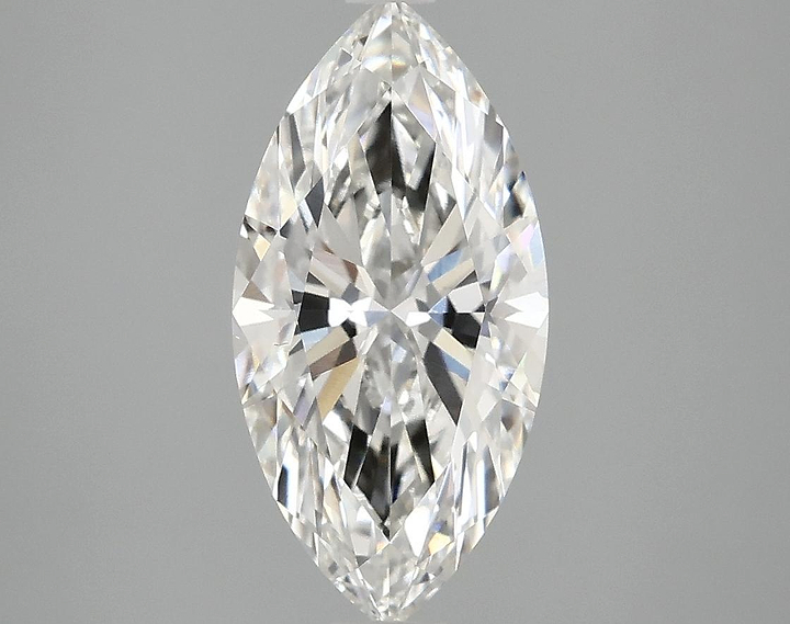 2.1 Carat Marquise Shaped Ideal Cut VVS2 IGI Certified Lab Grown Diamond
