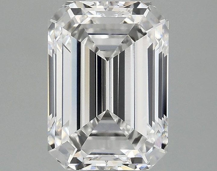 1.57 Carat Emerald Shaped Excellent Cut VS1 IGI Certified Lab Grown Diamond
