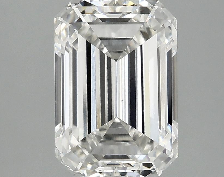 2.98 Carat Emerald Shaped Ideal Cut VS1 IGI Certified Lab Grown Diamond