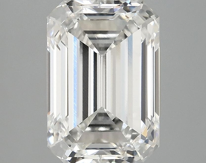 3.09 Carat Emerald Shaped Ideal Cut VS1 IGI Certified Lab Grown Diamond