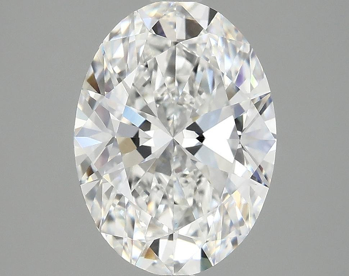 3.07 Carat Oval Shaped Excellent Cut VVS2 IGI Certified Lab Grown Diamond
