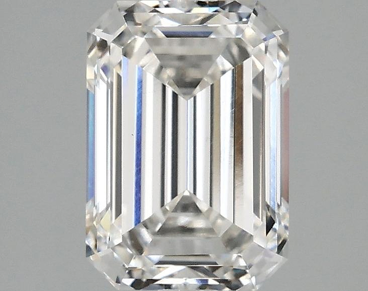 2.07 Carat Emerald Shaped Ideal Cut VS1 IGI Certified Lab Grown Diamond