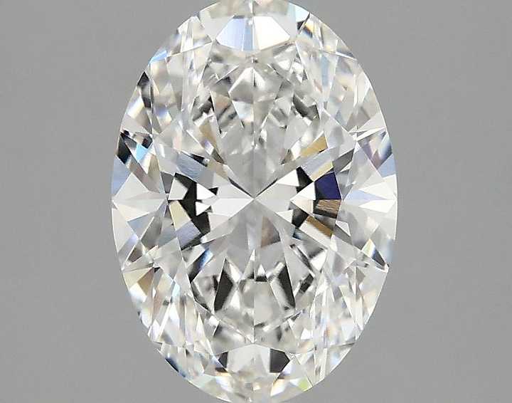 2.03 Carat Oval Shaped Ideal Cut VVS2 IGI Certified Lab Grown Diamond