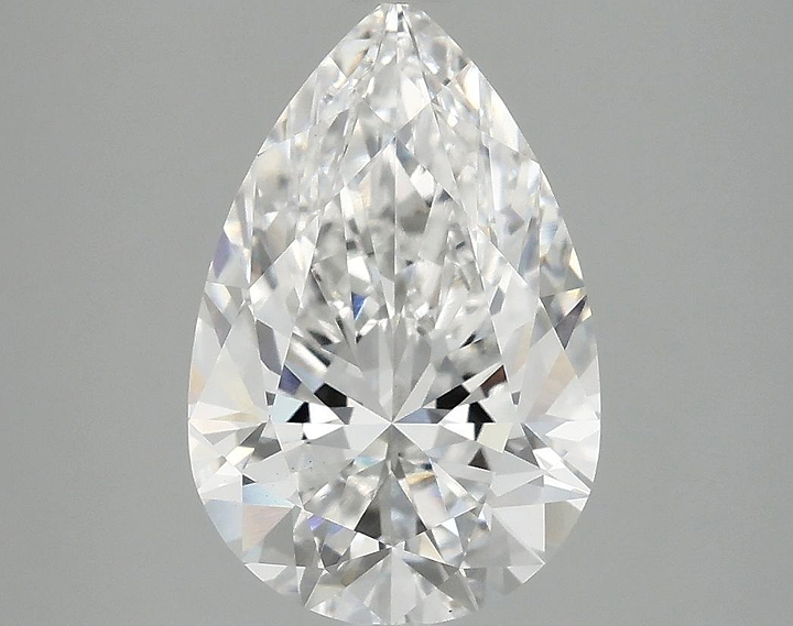 3.08 Carat Pear Shaped Excellent Cut VS1 IGI Certified Lab Grown Diamond