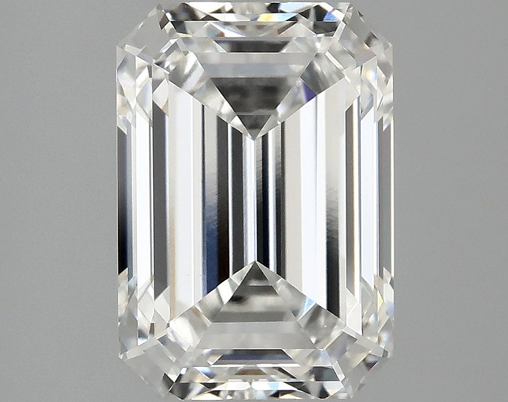 2.92 Carat Emerald Shaped Ideal Cut VS1 IGI Certified Lab Grown Diamond