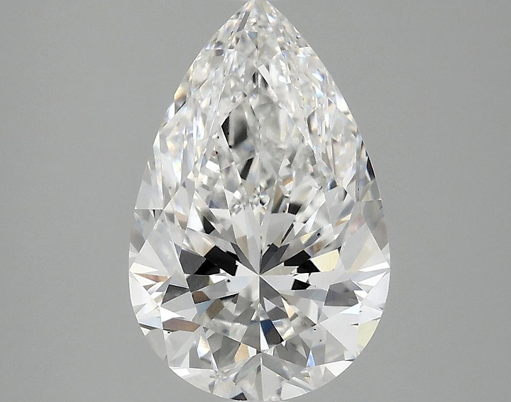 3.0 Carat Pear Shaped Ideal Cut VS2 IGI Certified Lab Grown Diamond