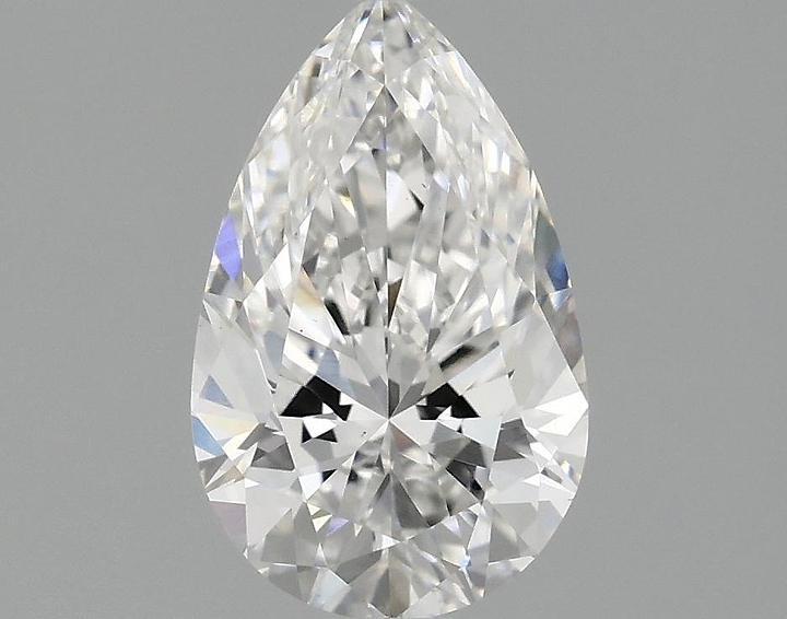 0.98 Carat Pear Shaped Ideal Cut VS1 IGI Certified Lab Grown Diamond