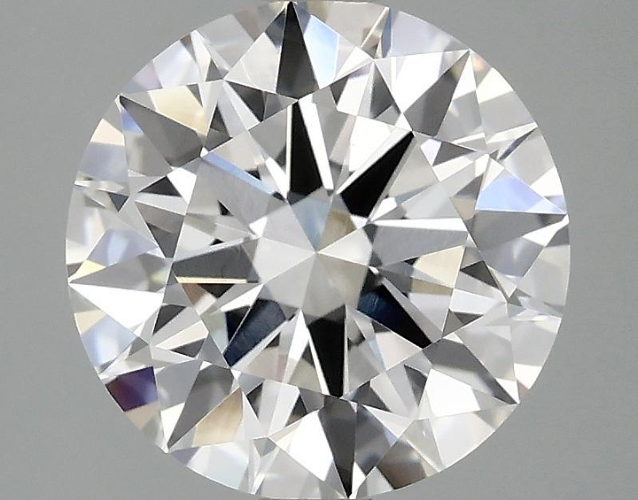3.09 Carat Round Shaped Ideal Cut VS1 IGI Certified Lab Grown Diamond