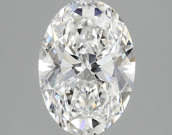 1.5 Carat Oval Shaped Ideal Cut VVS2 IGI Certified Lab Grown Diamond