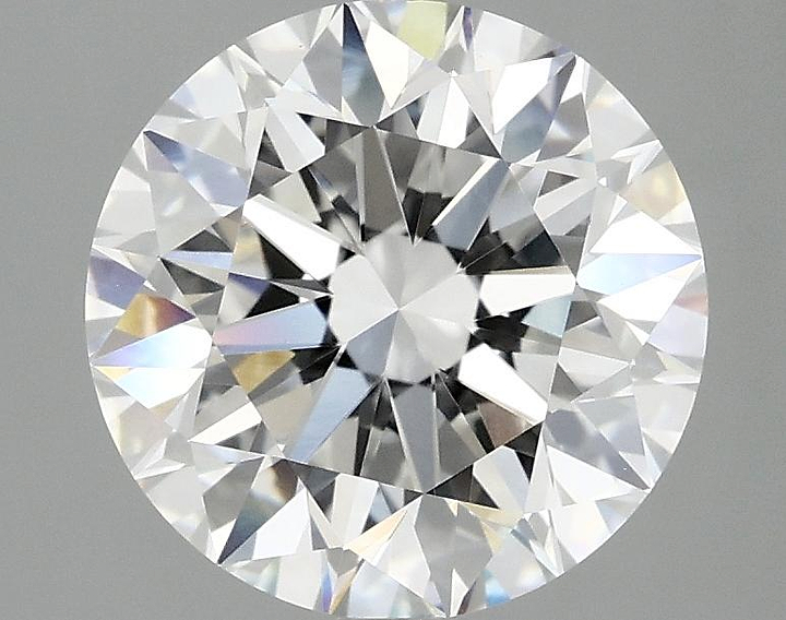3.01 Carat Round Shaped Excellent Cut VVS2 IGI Certified Lab Grown Diamond
