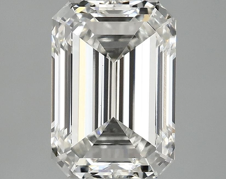 3.0 Carat Emerald Shaped Ideal Cut VS1 IGI Certified Lab Grown Diamond