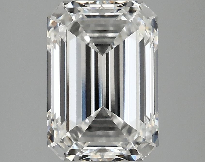 3.09 Carat Emerald Shaped Ideal Cut VS1 IGI Certified Lab Grown Diamond