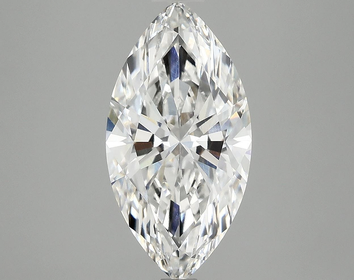 2.98 Carat Marquise Shaped Ideal Cut VVS2 IGI Certified Lab Grown Diamond