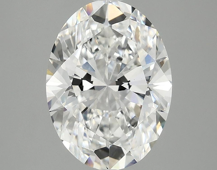 3.07 Carat Oval Shaped Excellent Cut VVS2 IGI Certified Lab Grown Diamond
