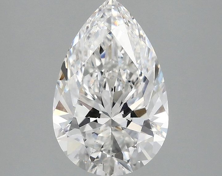 2.07 Carat Pear Shaped Excellent Cut VS1 IGI Certified Lab Grown Diamond