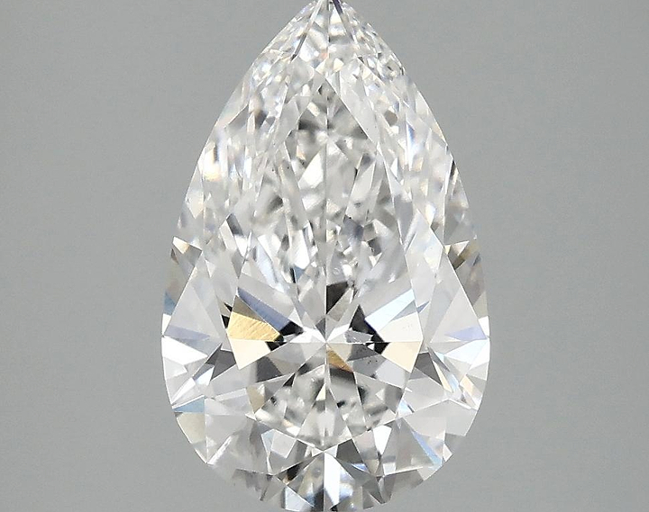 2.33 Carat Pear Shaped Very Good Cut VS2 IGI Certified Lab Grown Diamond