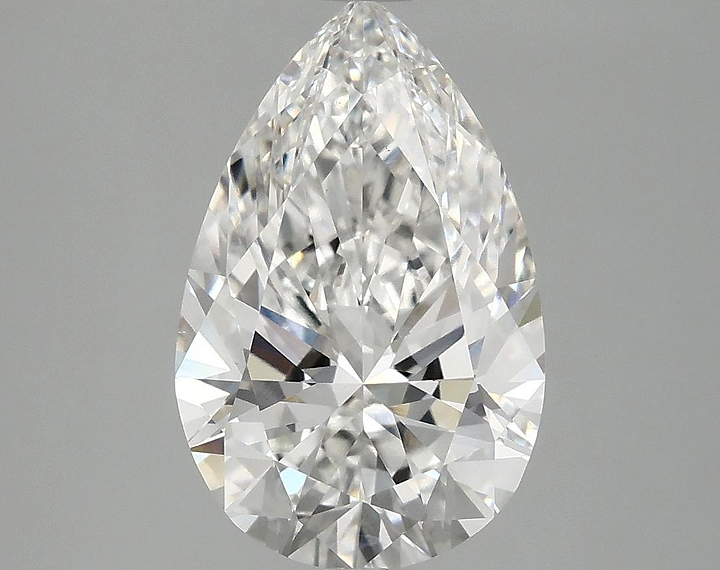 3.1 Carat Pear Shaped Ideal Cut VS1 IGI Certified Lab Grown Diamond