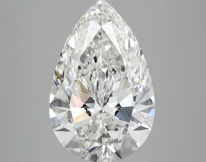 4.01 Carat Pear Shaped Ideal Cut VS1 IGI Certified Lab Grown Diamond