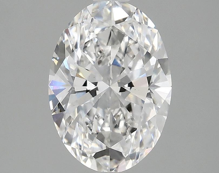 1.58 Carat Oval Shaped Ideal Cut VS2 IGI Certified Lab Grown Diamond