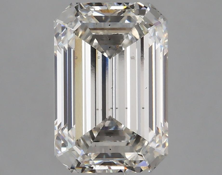 3.59 Carat Emerald Shaped Excellent Cut VS2 IGI Certified Lab Grown Diamond