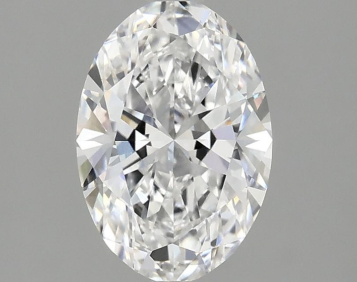 1.58 Carat Oval Shaped Ideal Cut VVS2 IGI Certified Lab Grown Diamond