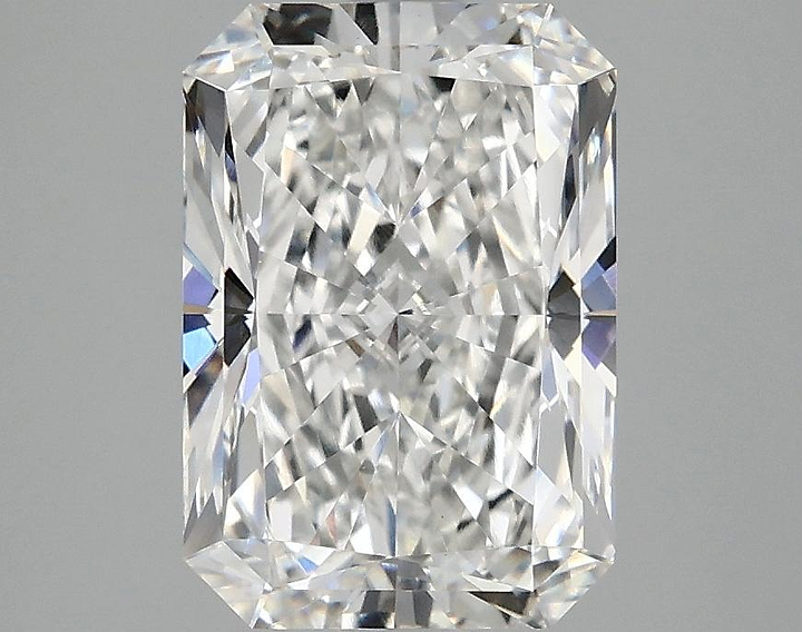 3.01 Carat Radiant Shaped Ideal Cut VVS2 IGI Certified Lab Grown Diamond
