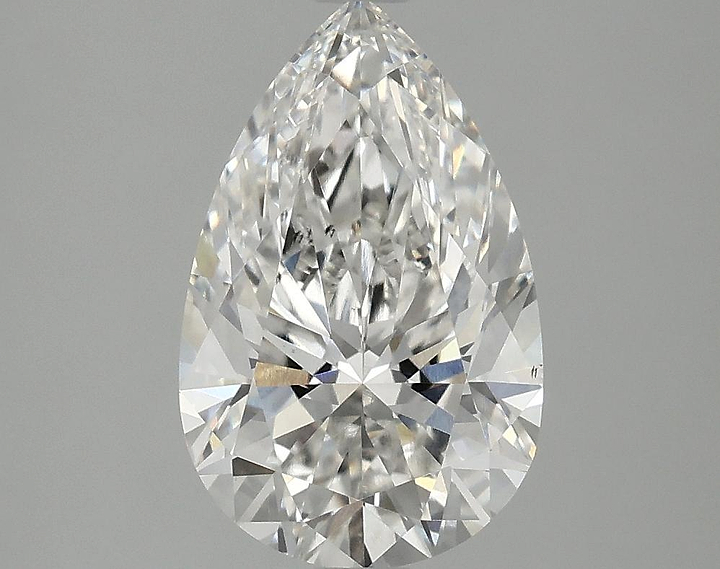 2.52 Carat Pear Shaped Ideal Cut VS1 IGI Certified Lab Grown Diamond
