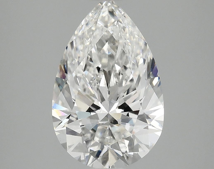 3.09 Carat Pear Shaped Ideal Cut VS1 IGI Certified Lab Grown Diamond