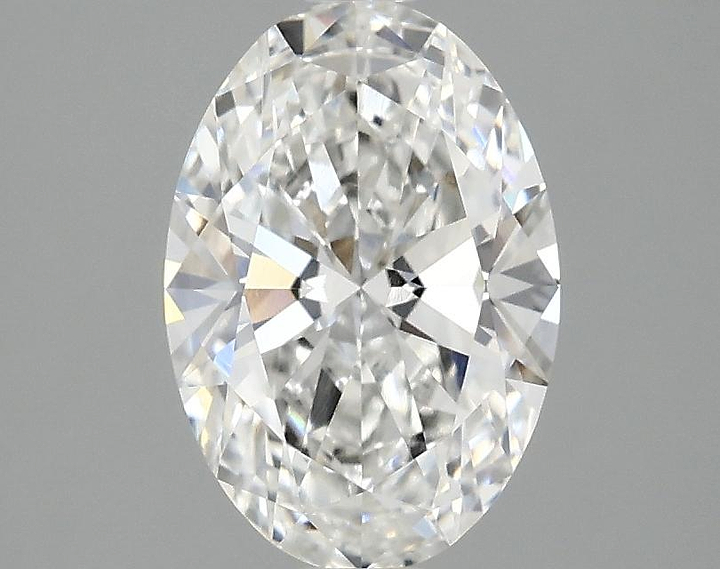 1.53 Carat Oval Shaped Ideal Cut VVS2 IGI Certified Lab Grown Diamond