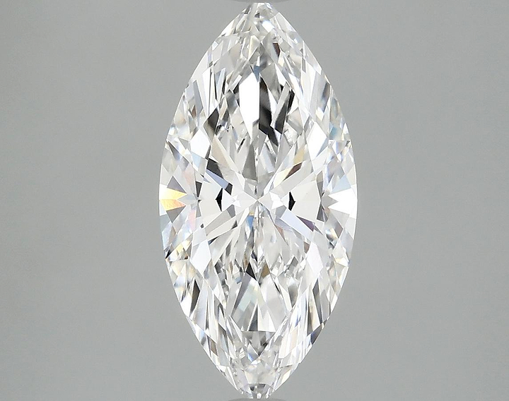 2.08 Carat Marquise Shaped Excellent Cut VVS1 IGI Certified Lab Grown Diamond