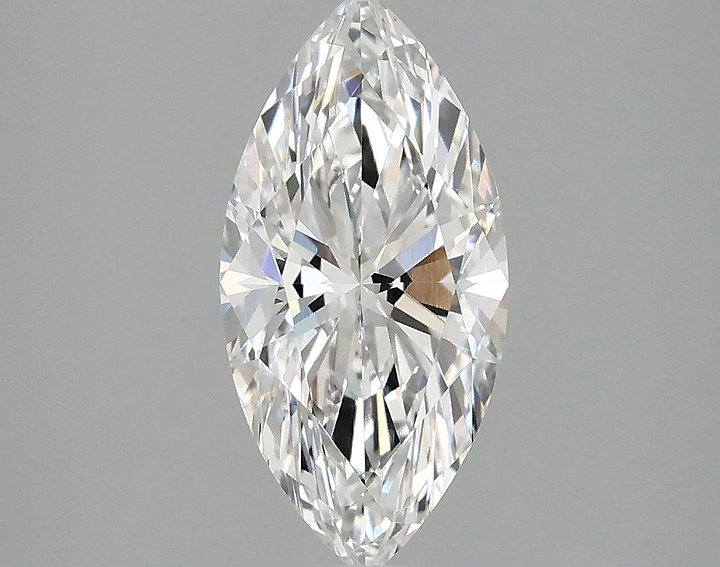 1.53 Carat Marquise Shaped Ideal Cut VVS2 IGI Certified Lab Grown Diamond