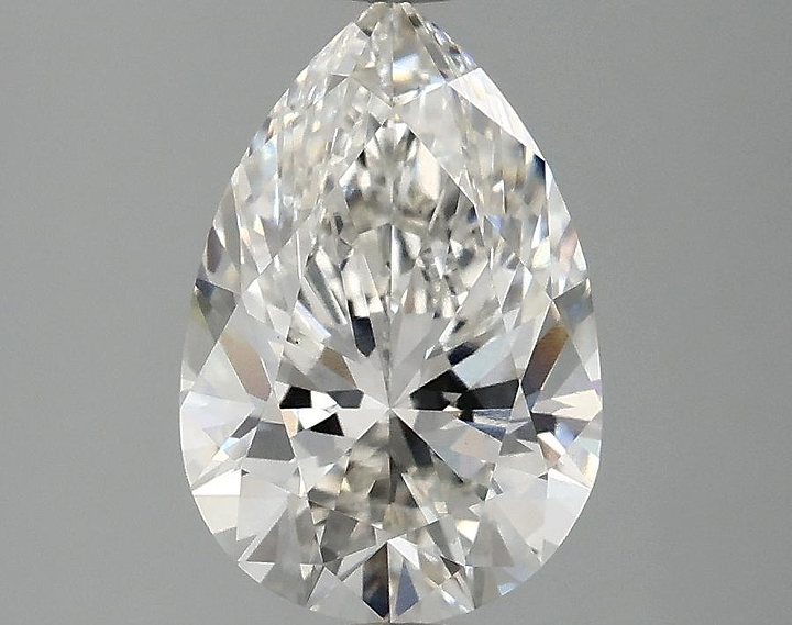 2.08 Carat Pear Shaped Excellent Cut VS2 IGI Certified Lab Grown Diamond