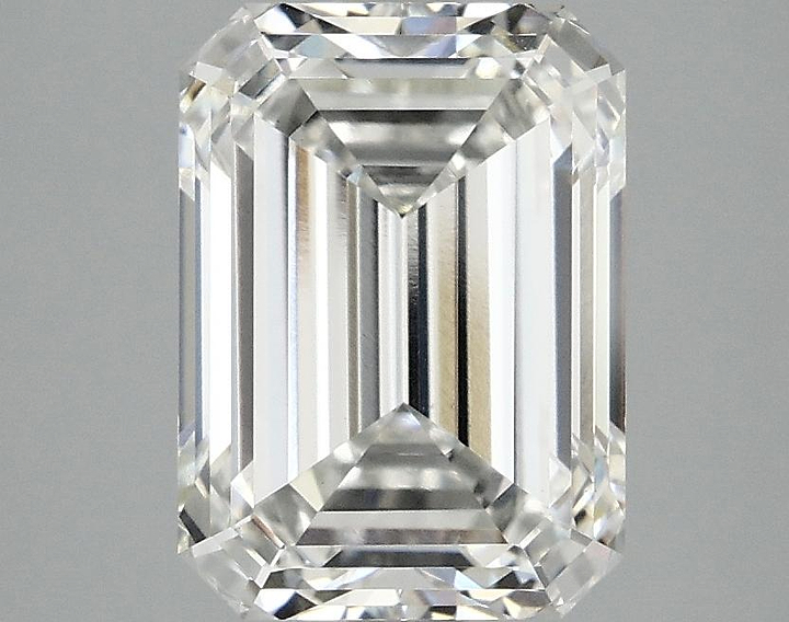 3.07 Carat Emerald Shaped Excellent Cut VS1 IGI Certified Lab Grown Diamond