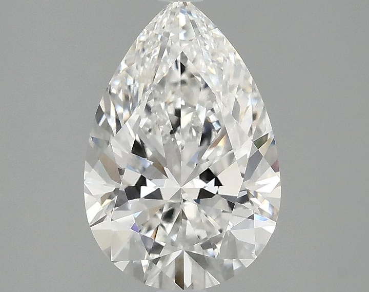 1.95 Carat Pear Shaped Excellent Cut VVS2 IGI Certified Lab Grown Diamond