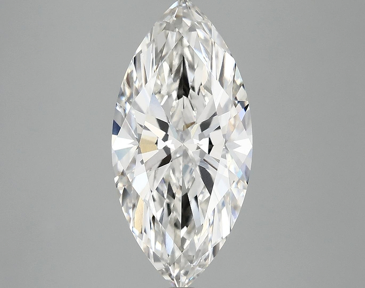 3.5 Carat Marquise Shaped Excellent Cut VVS2 IGI Certified Lab Grown Diamond