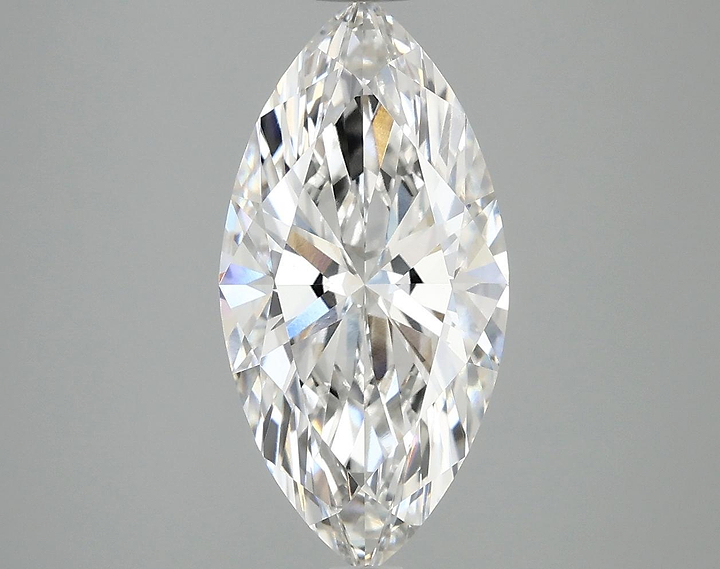 2.91 Carat Marquise Shaped Ideal Cut VVS2 IGI Certified Lab Grown Diamond
