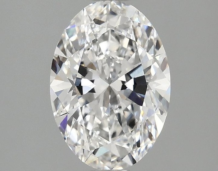 1.54 Carat Oval Shaped Ideal Cut VVS2 IGI Certified Lab Grown Diamond