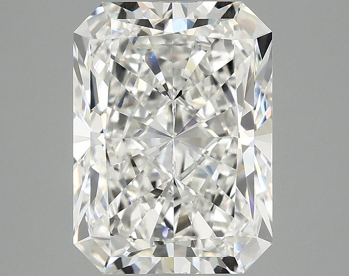 3.52 Carat Radiant Shaped Excellent Cut VVS2 IGI Certified Lab Grown Diamond
