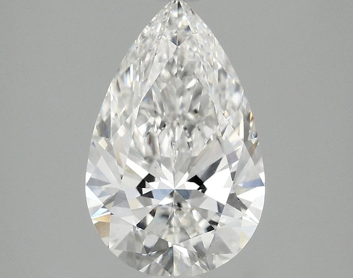 2.01 Carat Pear Shaped Ideal Cut VS1 IGI Certified Lab Grown Diamond