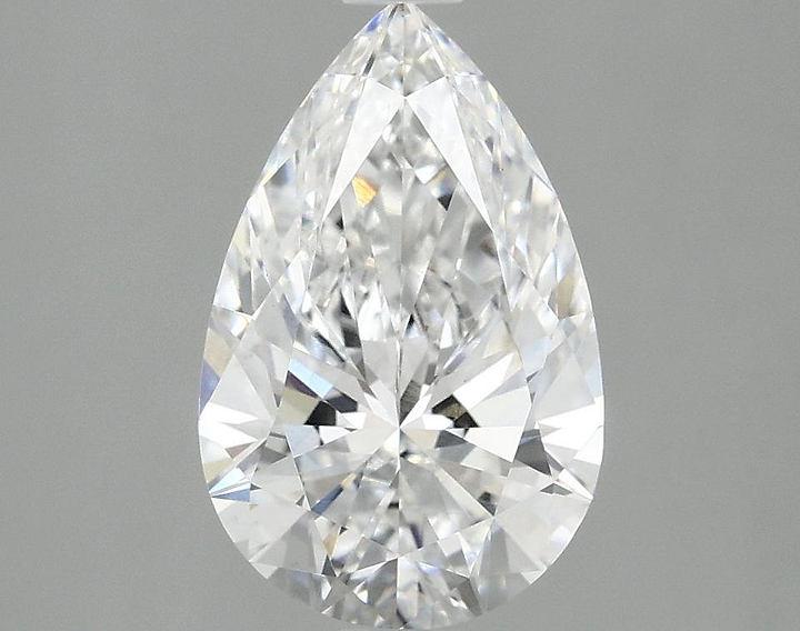 1.85 Carat Pear Shaped Ideal Cut VS1 IGI Certified Lab Grown Diamond