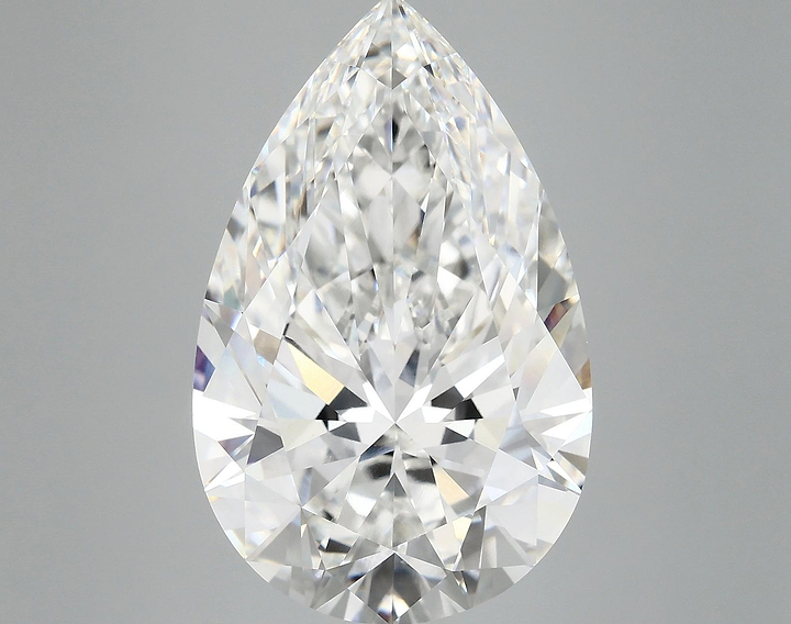 10.13 Carat Pear Shaped Ideal Cut VVS2 IGI Certified Lab Grown Diamond