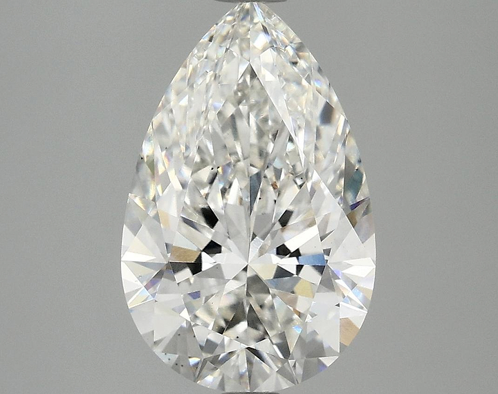 3.09 Carat Pear Shaped Ideal Cut VS2 IGI Certified Lab Grown Diamond
