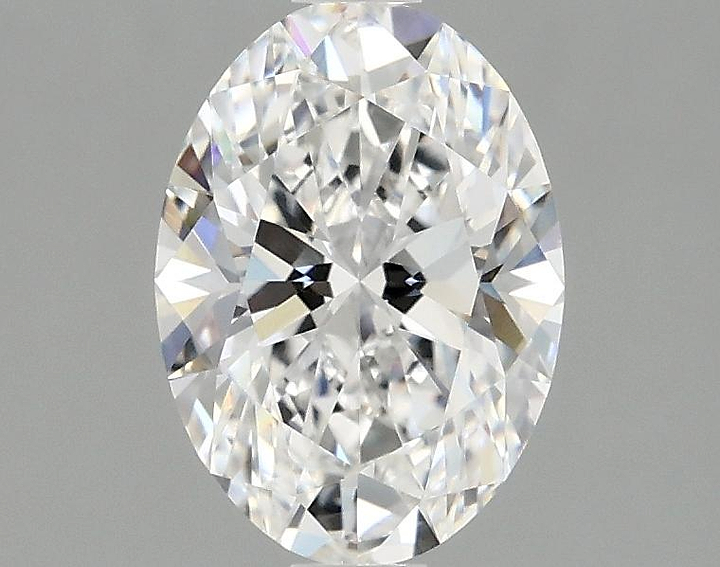 1.5 Carat Oval Shaped Ideal Cut VVS2 IGI Certified Lab Grown Diamond