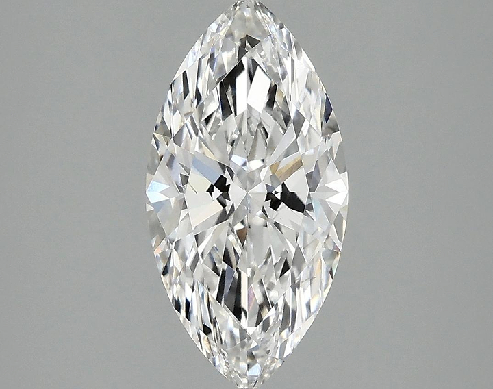 1.9 Carat Marquise Shaped Ideal Cut VS2 IGI Certified Lab Grown Diamond