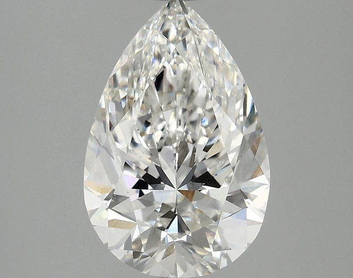 3.0 Carat Pear Shaped Excellent Cut VS2 IGI Certified Lab Grown Diamond