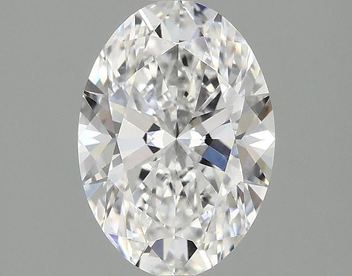 1.54 Carat Oval Shaped Ideal Cut VVS2 IGI Certified Lab Grown Diamond