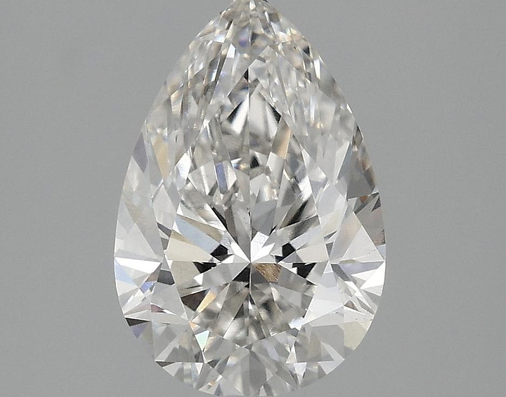 1.78 Carat Pear Shaped Excellent Cut VS2 IGI Certified Lab Grown Diamond