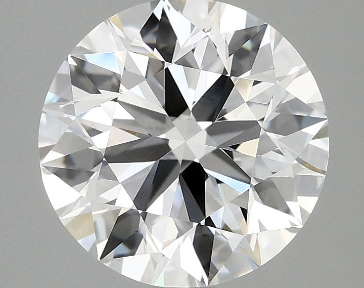 2.87 Carat Round Shaped Ideal Cut VVS2 IGI Certified Lab Grown Diamond